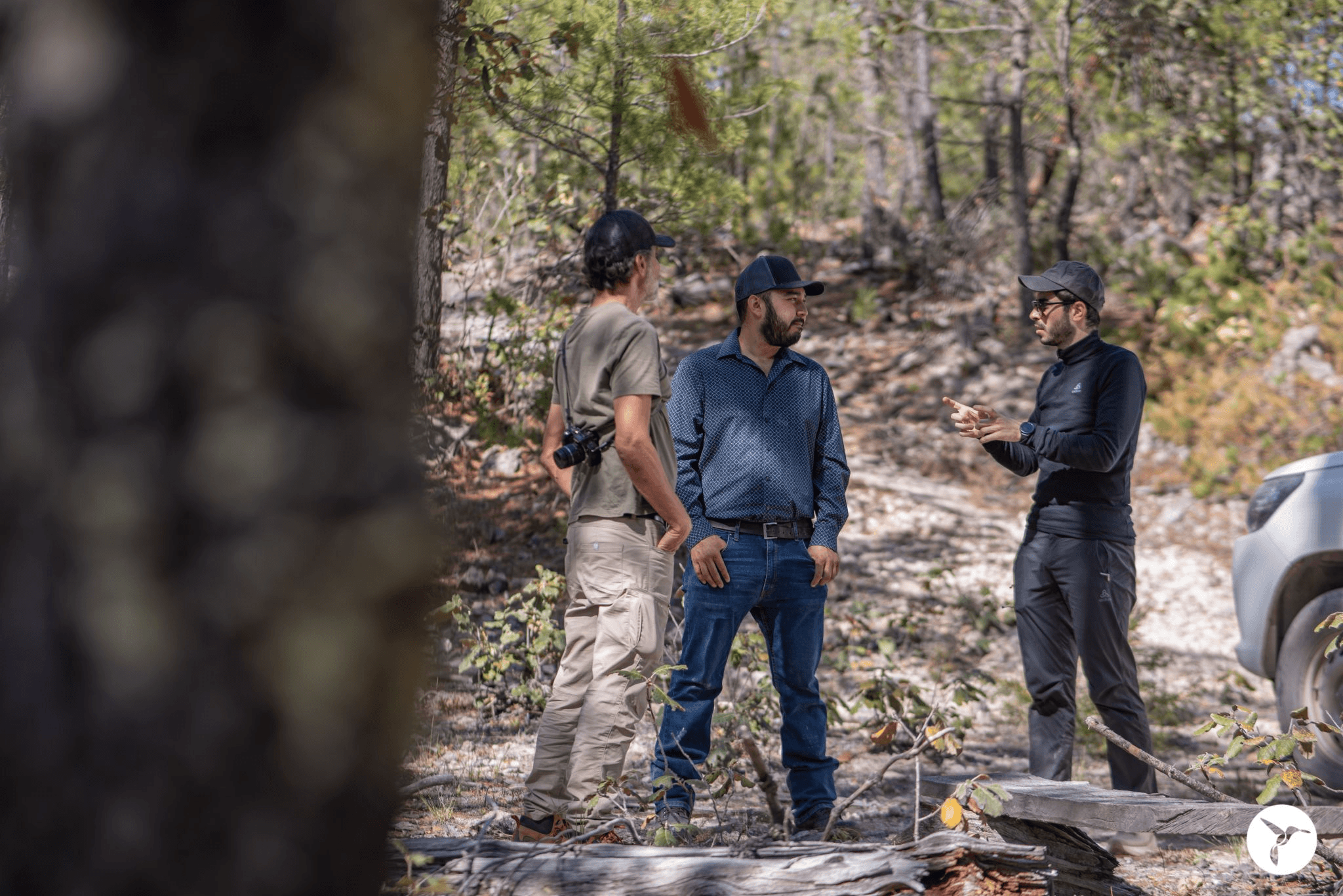 Picture 1. The hummingbirds team at a site visit in Durango, Mexico (photo courtesy of hummingbirds)